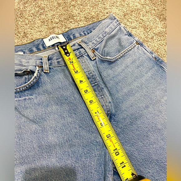 AGOLDE- Women’s High-rise Lana Crop Jeans - Picture 7 of 8